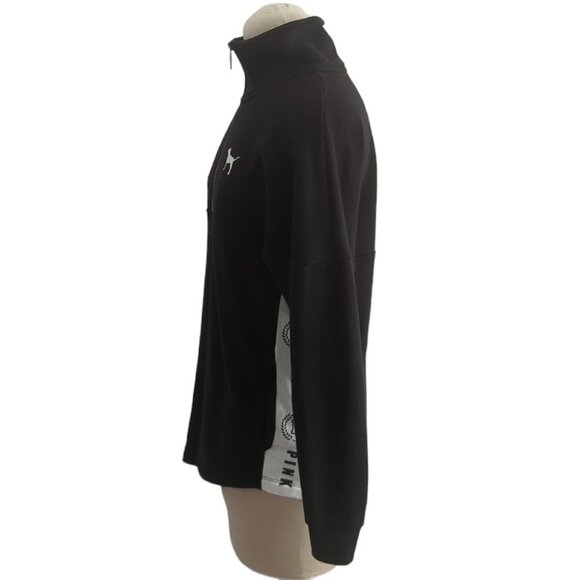 Victoria's Secret Pink Quarter Zip Sweatshirt - Picture 2 of 5